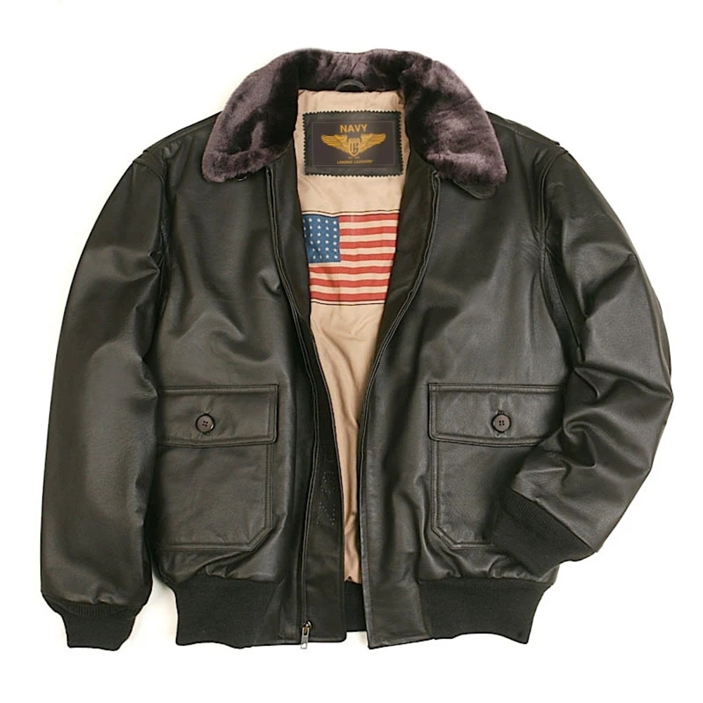 Landing Leathers G1 Bomber Jacket